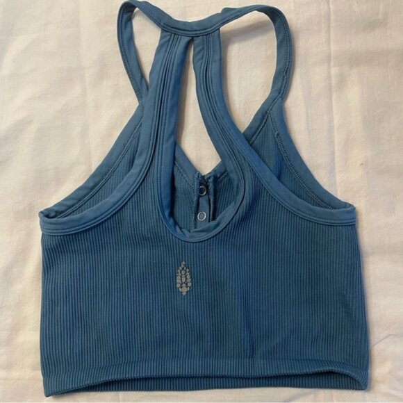 Free People Movement Ribbed Halter Crop Top - Picture 5 of 6